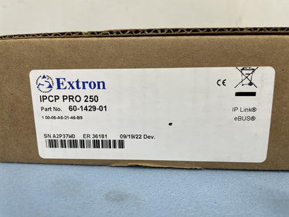 Extron IPCP Pro 250 IP Link Pro Control Processor    60-1429-01