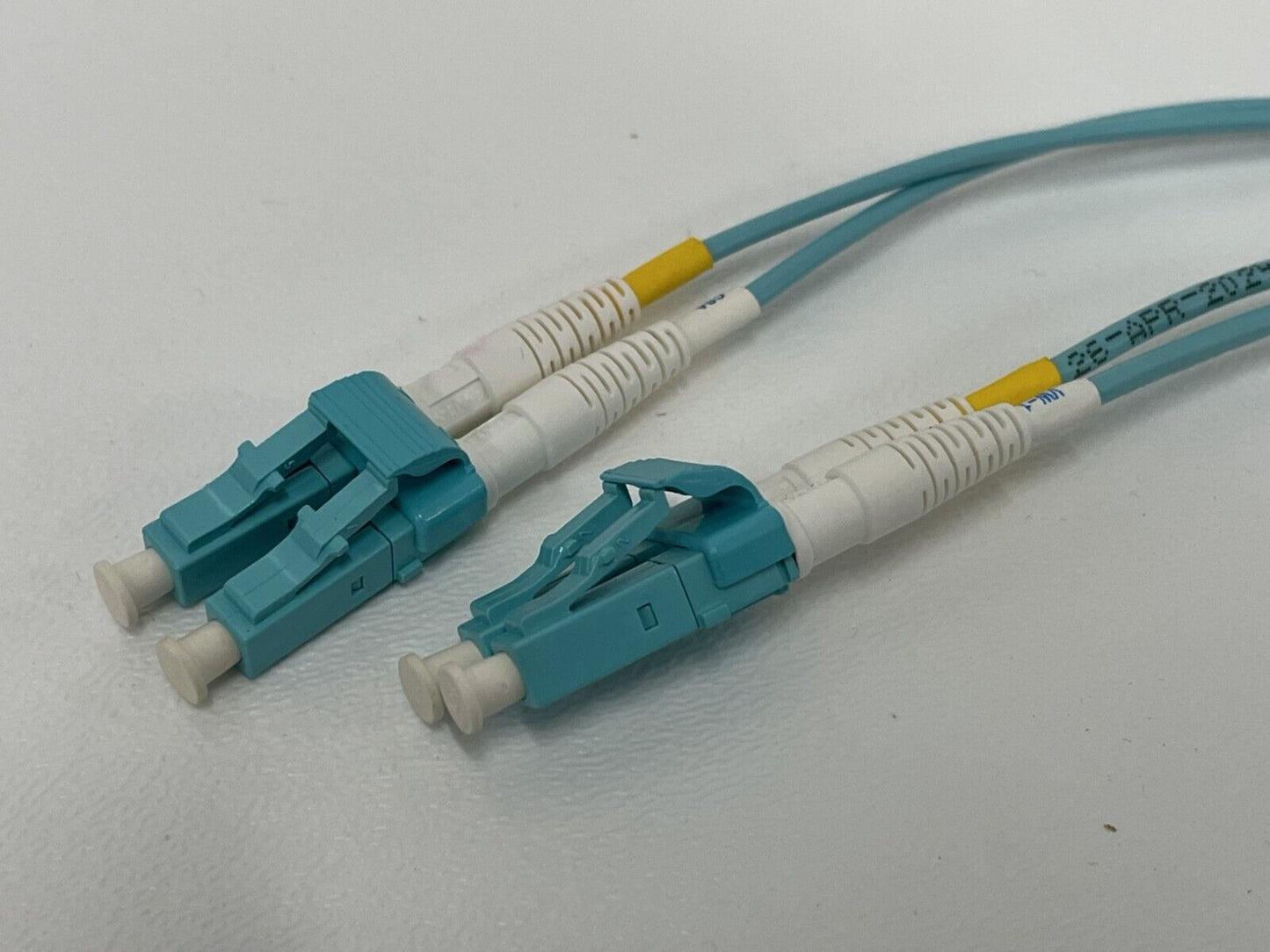 OCC D5LC-LC Fiber Optic Duplex Jumper Cable 50um OM3 Aqua - Various Lengths! NEW