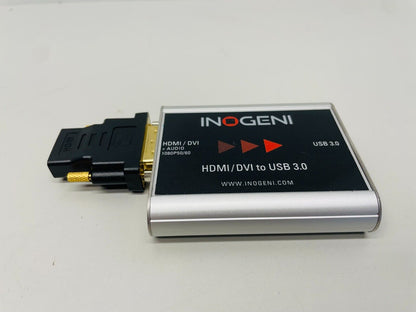 Inogeni DVIUSB HDMI/DVI to USB 3.0 Professional Video and Audio Converter