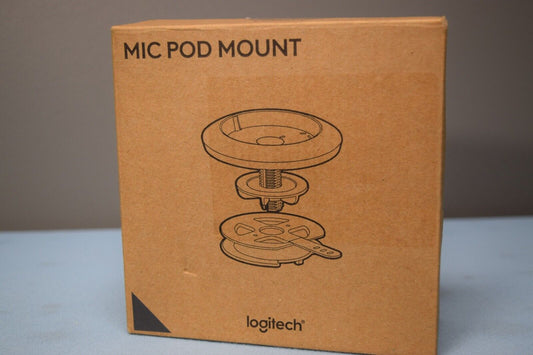 Logitech Rally MIC POD MOUNT Microphone Desktop Mount For Logitech Graphite/Grey