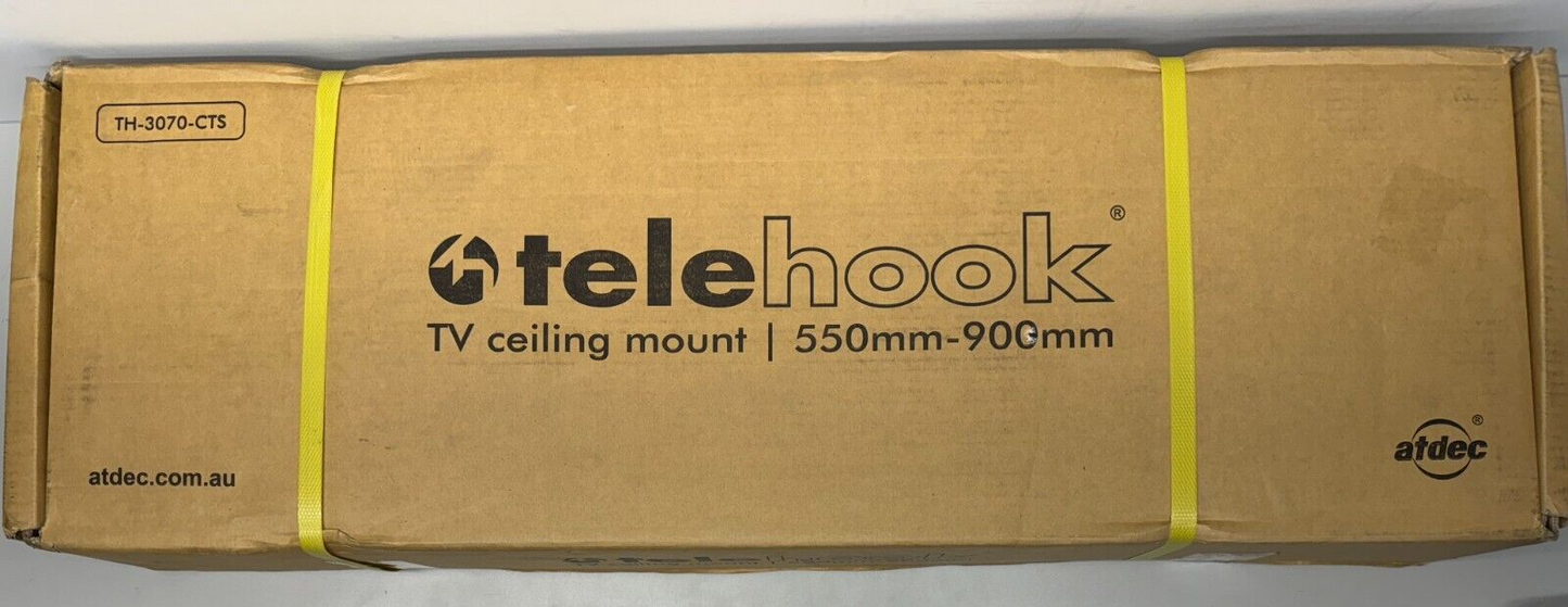 Telehook TH-3070-CTS TV ceiling mount 550mm-900mm NEW