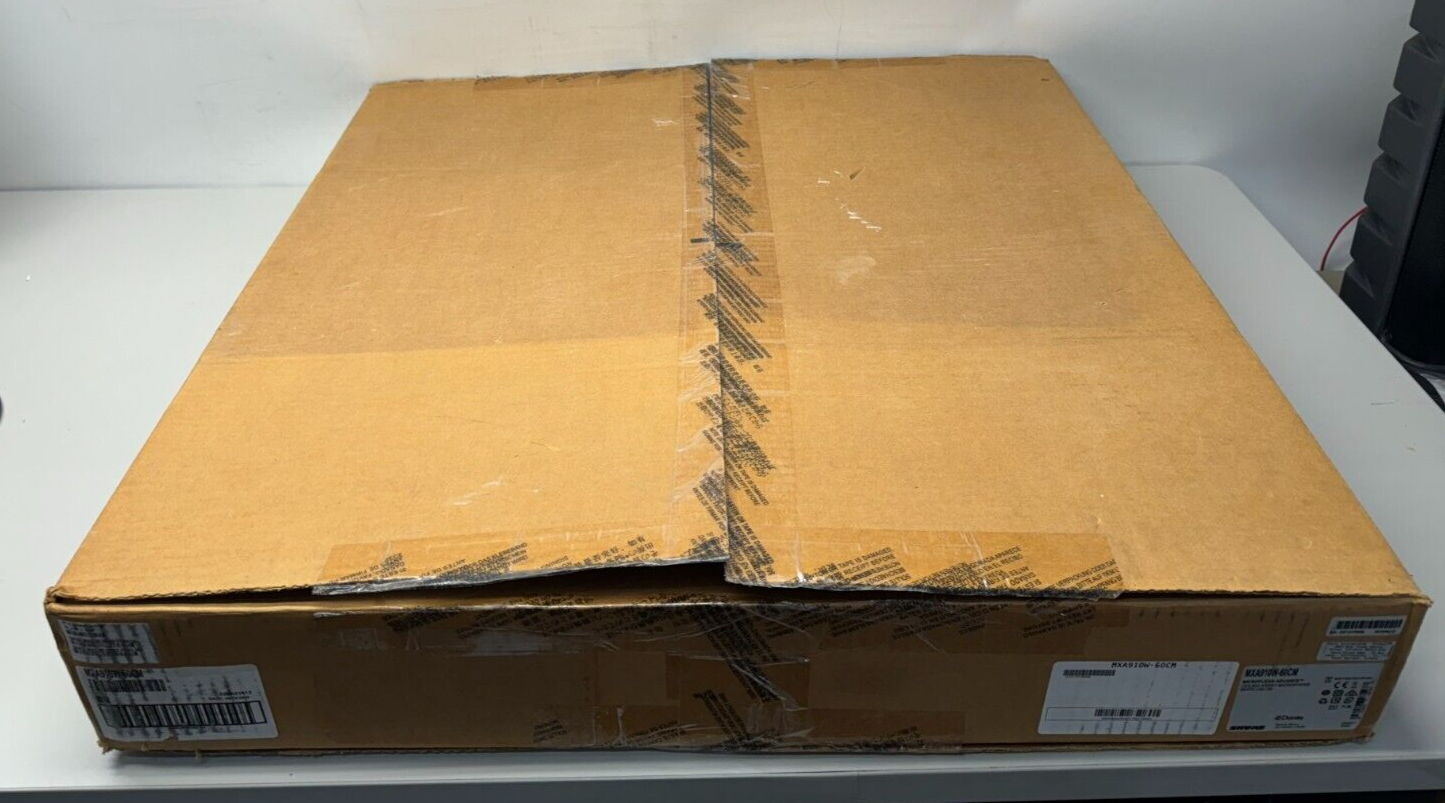 Shure MXA910W-60CM Microflex Advance Ceiling Array Microphone White 60 ...
