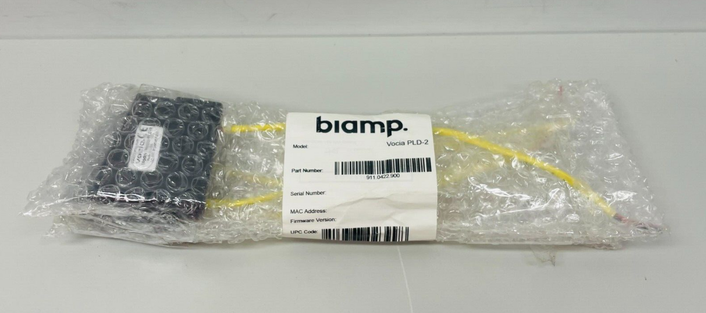 Biamp Vocia PLD-2 Passive Line-Monitoring Device - 911.0422.900