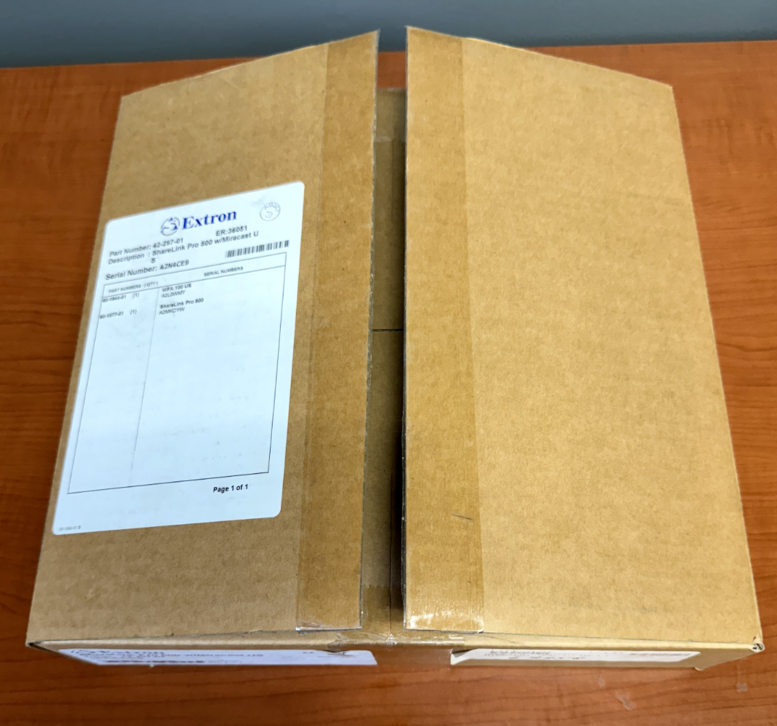 Extron ShareLink Pro 500 w/ WFA 100 US Wired and Wireless Presentation Gateway