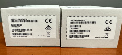 Crestron USB-EXT-DM REMOTE & LOCAL USB over Ethernet Extenders 6506400 & 6506401