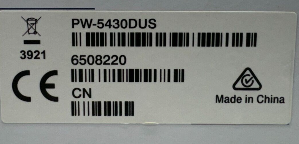 Crestron PW-5430DUS High-Efficiency Power Pack 6508220