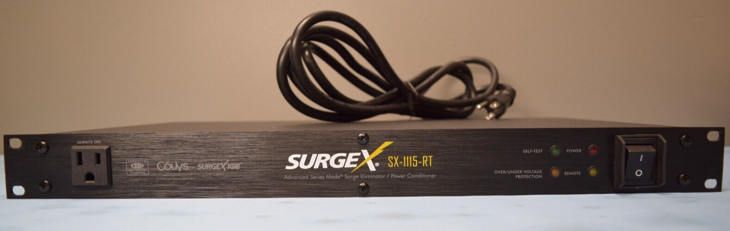 SURGEX SX-1115-RT  Advanced Series Mode Surge Eliminator /  Power Conditioner