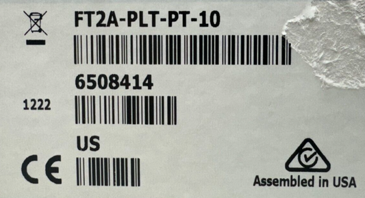 Crestron FT2A-PLT-PT-10 FlipTop Cable Pass-Through Plate Modules (x10) 6508414