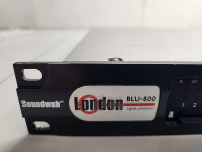 BSS Soundweb London Audio BLU 800 Signal Processor w/ BLU link / CobraNet DSP