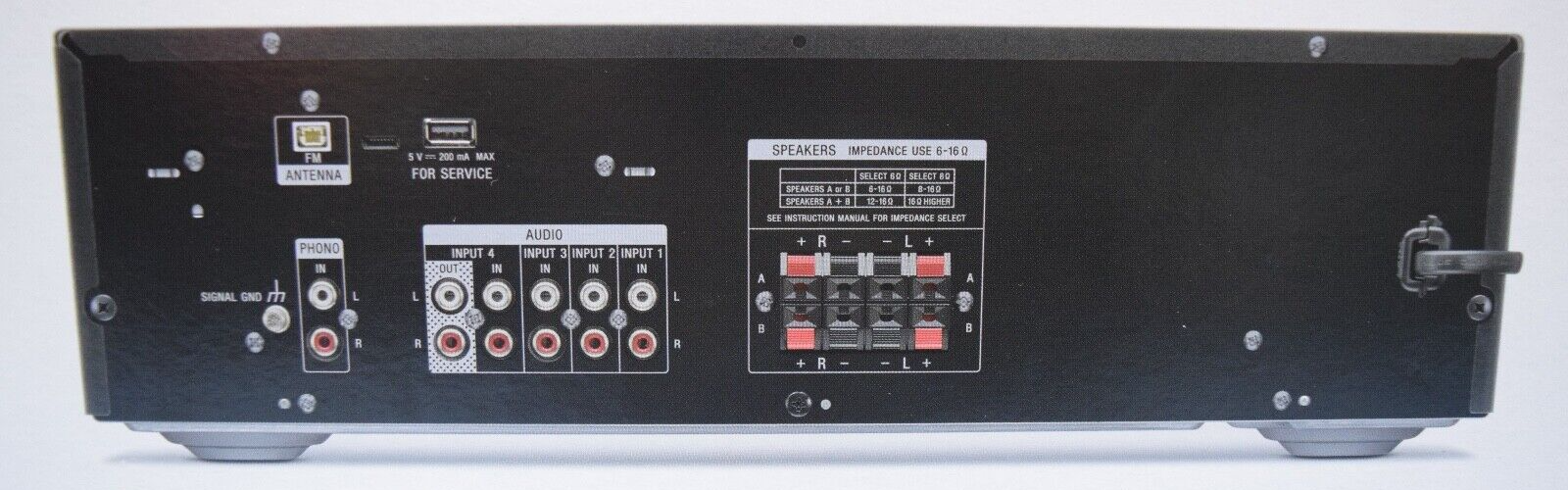 Sony STR-DH190 Stereo Receiver with Phono Input and Bluetooth Sony STR-DH190 Stereo Receiver with Phono Input and Bluetooth