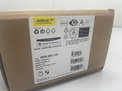 Jabra Engage 75 Stereo Professional Wireless Headset System 9559-583-125