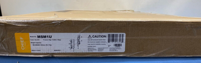 Chief MSM1U Medium Fusion Fixed Wall Mount for 32"-65" Displays