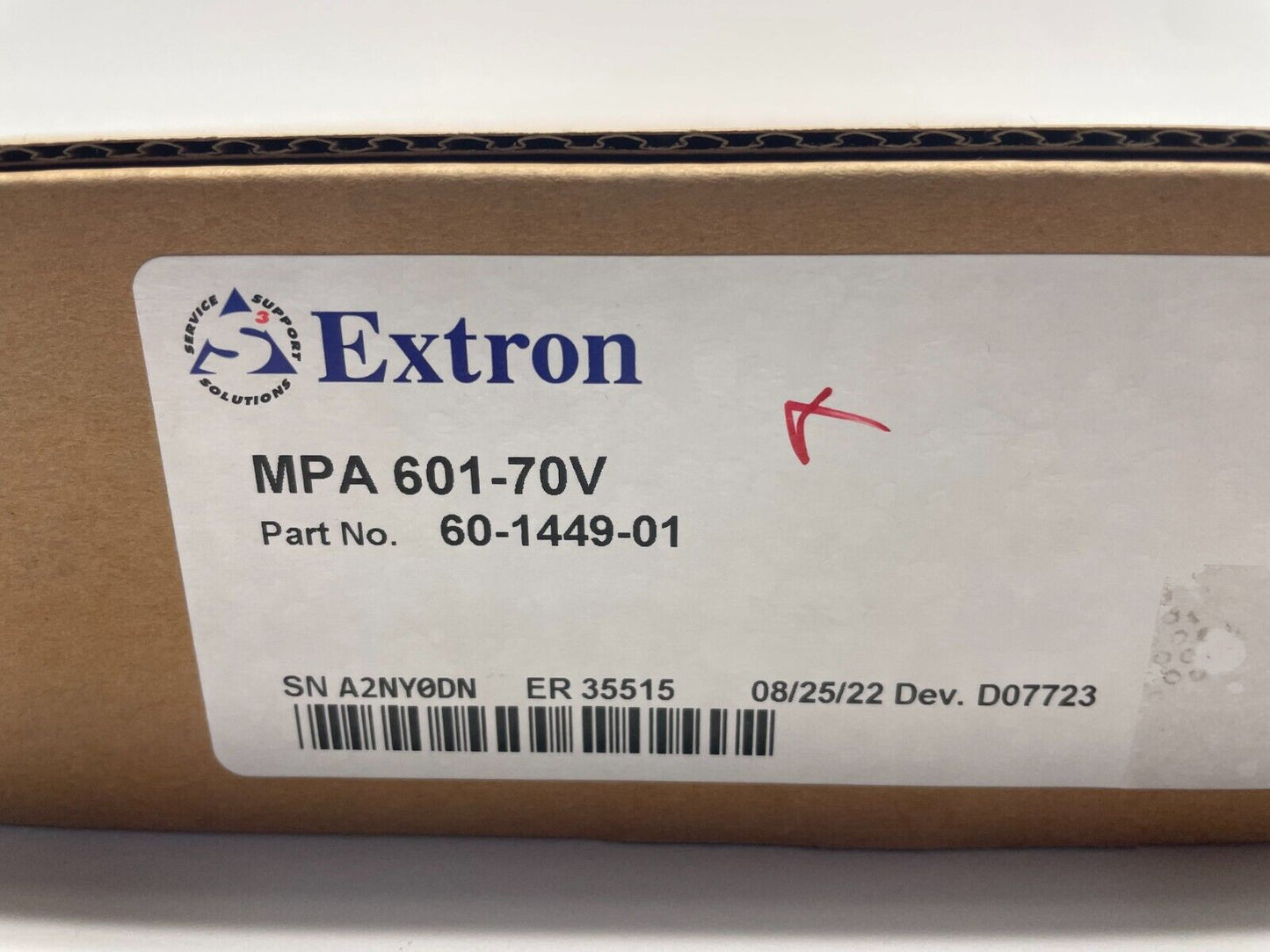 Extron MPA 601-70V Mini Power Amp 60-1449-01