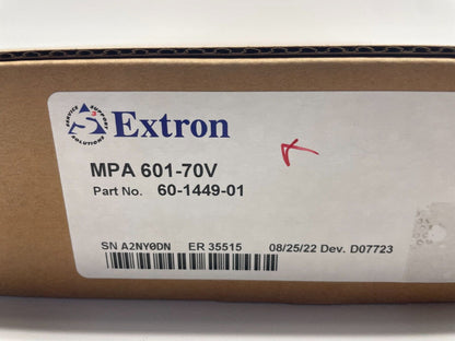 Extron MPA 601-70V Mini Power Amp 60-1449-01