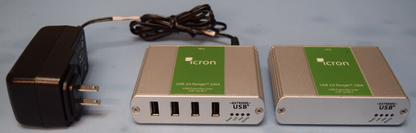 icron USB Ranger 2304 USB 2.0 Extender over CAT 5e/6/7 LEX & REX w/ power supply