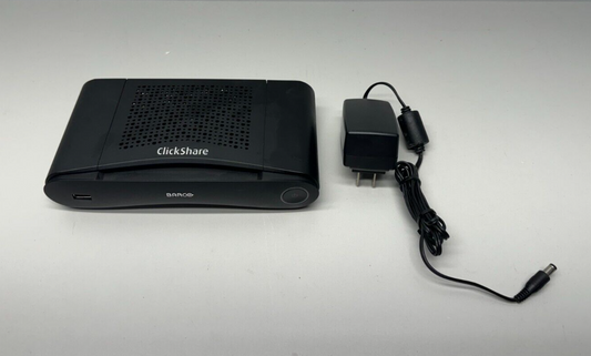 Barco CS-100 Clickshare Wireless Presentation System R9861510 w/ Power