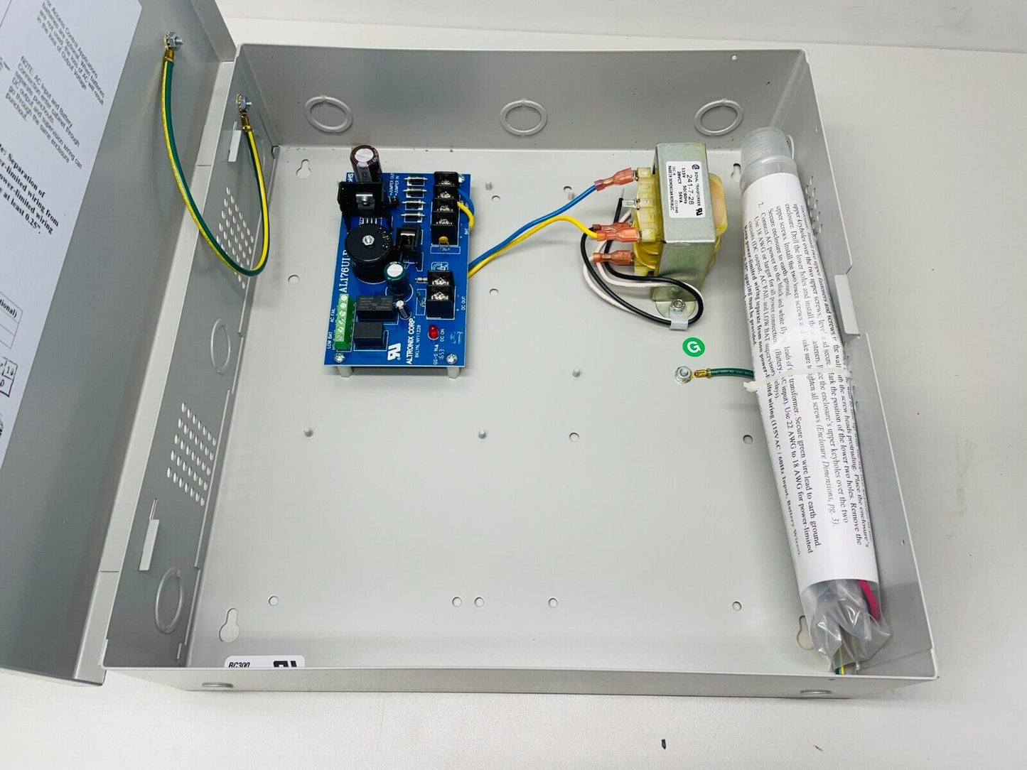 Altronix AL176ULX Access Control Power Supply Charger, Single PTC Class 2 Output