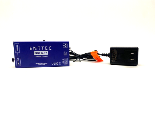 ENTTEC ODE MK2  1-Port DMX Ethernet Gateway with PoE