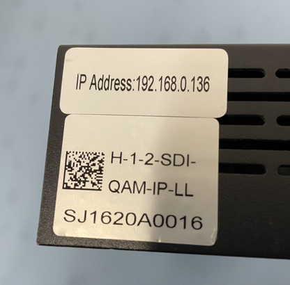 Thor Broadcast H-1-2-SDI-QAM-IP-LL 1RU SDI HD Encoder-RF Modulator