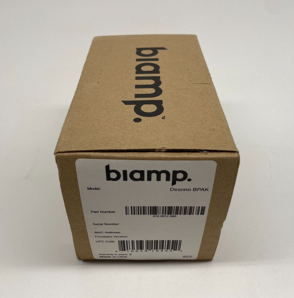 Biamp Desono BPAK Backpack Adapter Kit - 910.0912.900