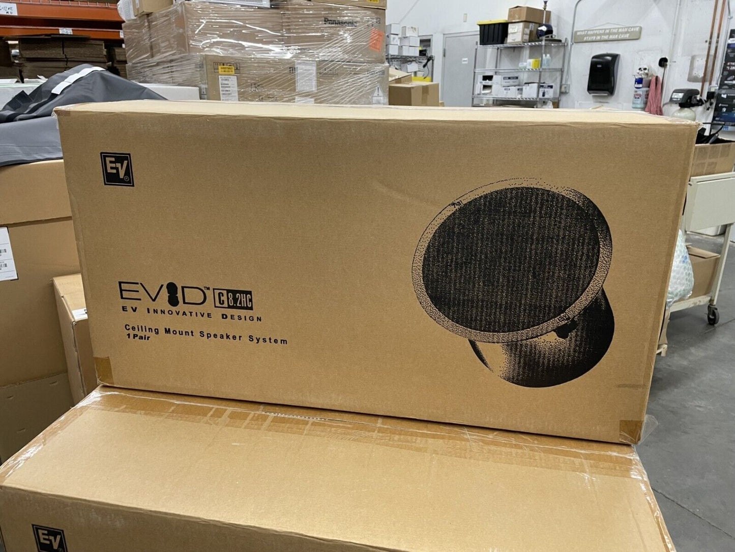 Electro-Voice EV EViD C8.2HC 8" Enhanced Pattern Control Ceiling Speaker PAIR