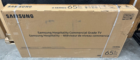 Samsung HG65NJ690UF 65" 4K Ultra HD Black Smart Hospitality TV 20 W