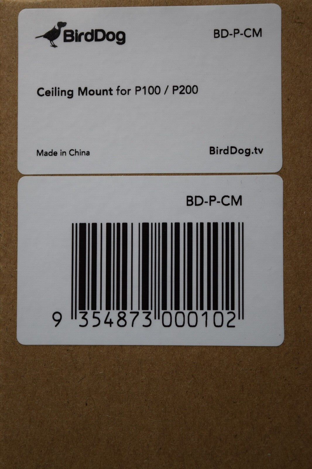 BirdDog BD-P-CM Ceiling Mount for P100 / P200 Cameras