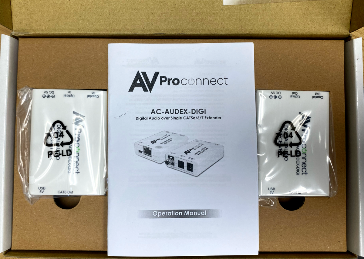 Audex Module AVProConnect AC-AUDEX-DIGI / 150 Meter Digital Audio Extender – LPAV