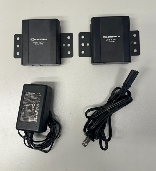 Crestron USB-EXT-2 LOCAL And REMOTE USB over Twisted Pair Extender w/ Power