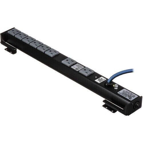 Middle Atlantic PD-815SC-PBSH Shelf Mount 8-Outlet 15A Power Strip