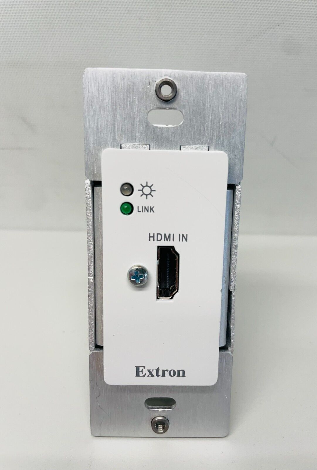 Extron DTP2 T 201 D White 4K/60 HDMI DTP2 Transmitter Wallplate 60-1741-53