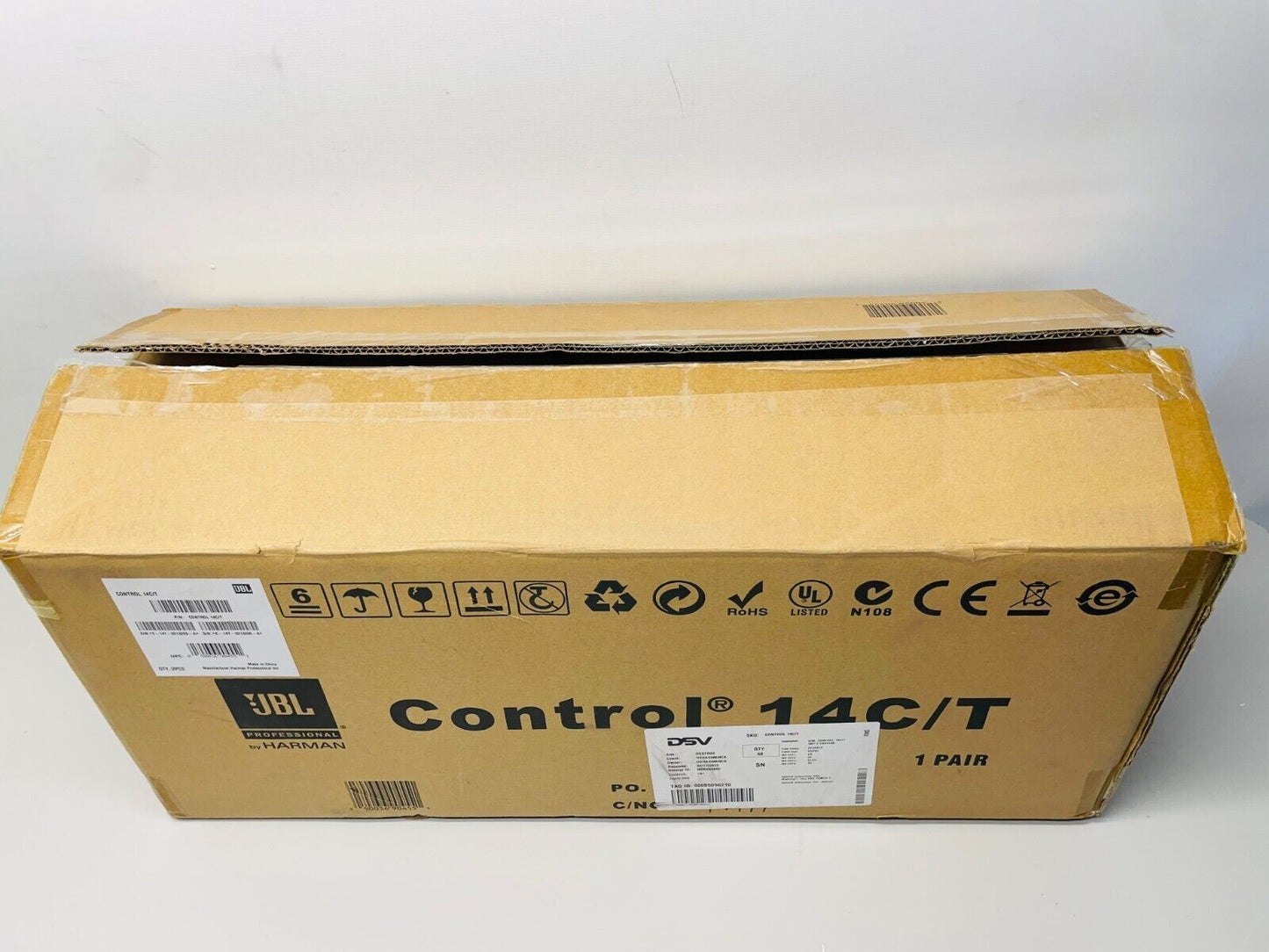 JBL Control 14C/T Two-Way 4" Coaxial Ceiling Loudspeaker (1)