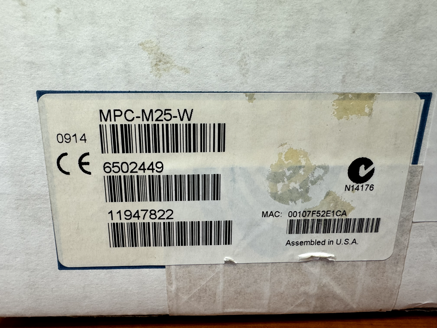 Crestron MPC-M25-W Media Presentation Controller M25, White MPC-M25 6502449 NEW