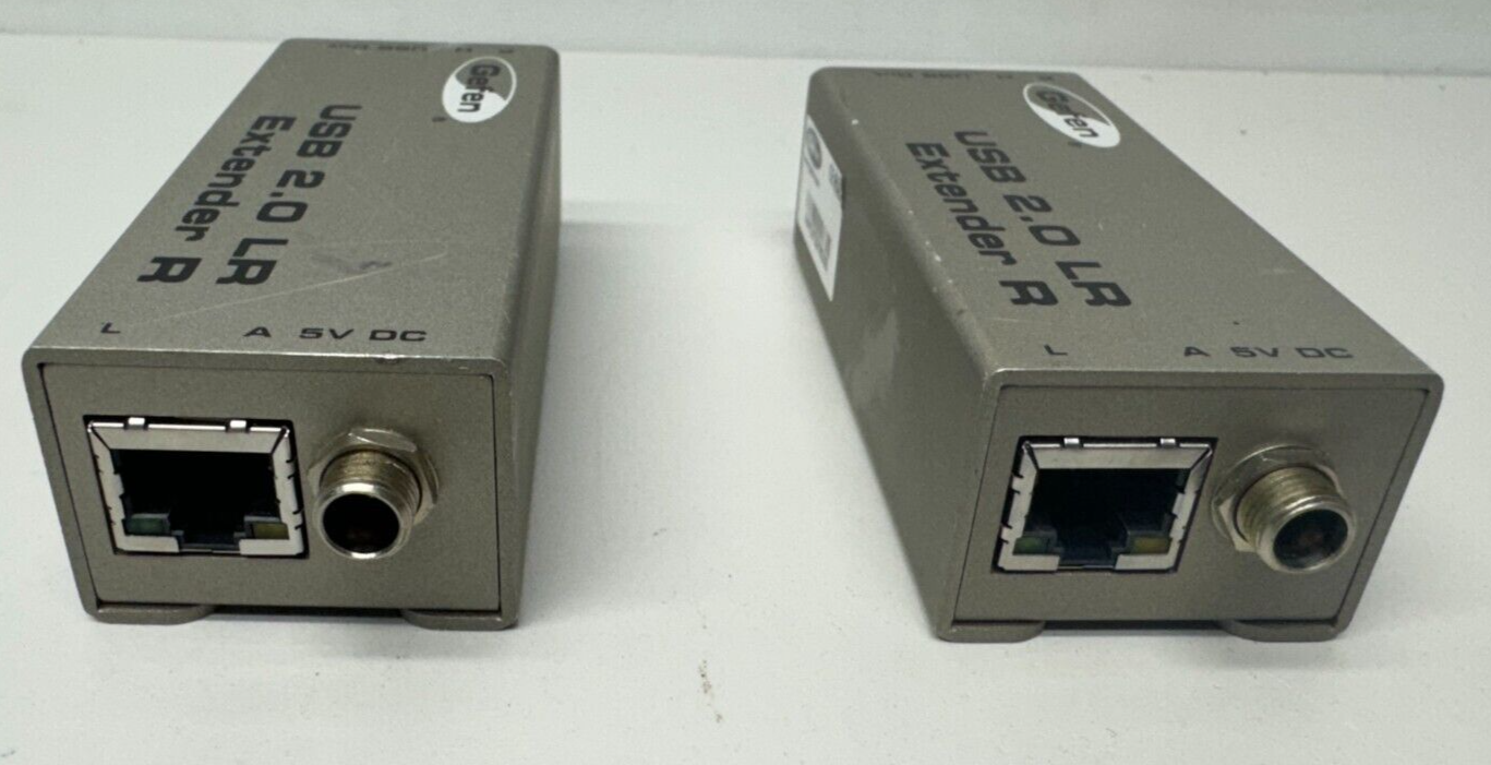 Gefen USB 2.0 LR Extenders 2x S & 2x R w/ 3x  AC Power Adaptors