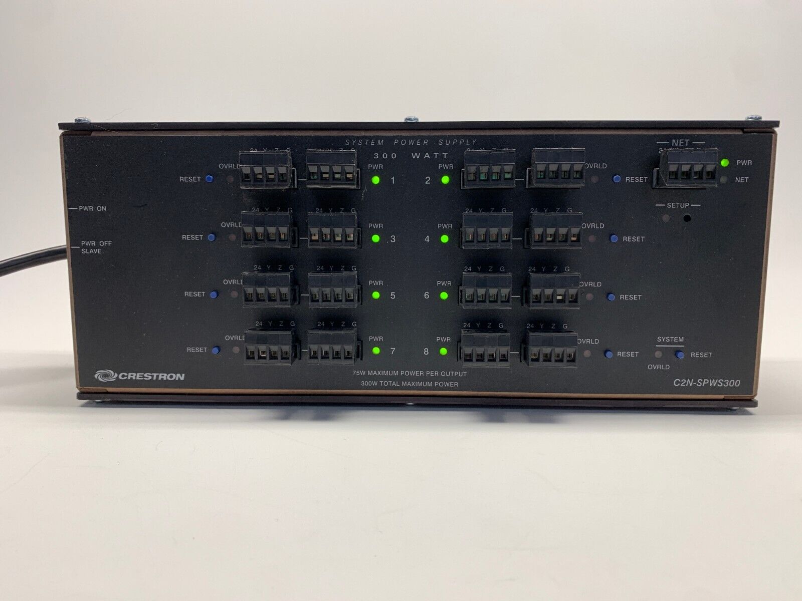 CRESTRON C2N-SPWS300, 300 Watt Regulated Power Supply-Crestnet-6500453 ...