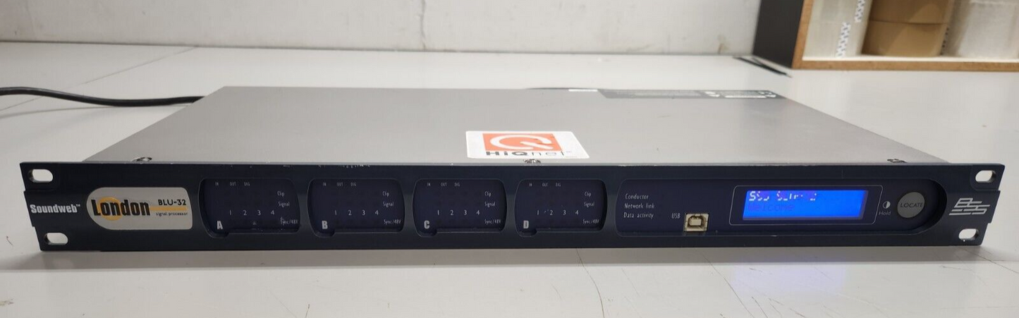 BSS Soundweb London Audio BLU-32 I/O Expander with CobraNet