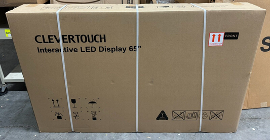 Clevertouch 1541036 65" 20 point touch Dual Slot - Lux Model