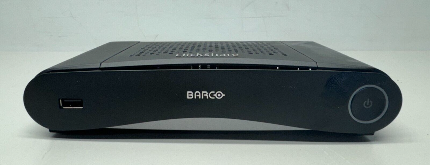 Barco CS-100 Clickshare Wireless Presentation System R9861510 w/ Power