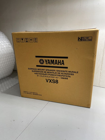 Yamaha VXS8 8" Surface-Mount 360-Watt 2-Way Audio Loudspeaker / Single Speaker