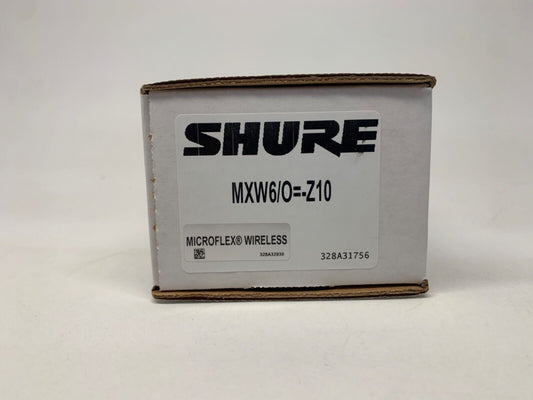 Shure MXW6/O=-Z10  Microflex Wireless Bodypack Transmitter (1920-1930 MHz)