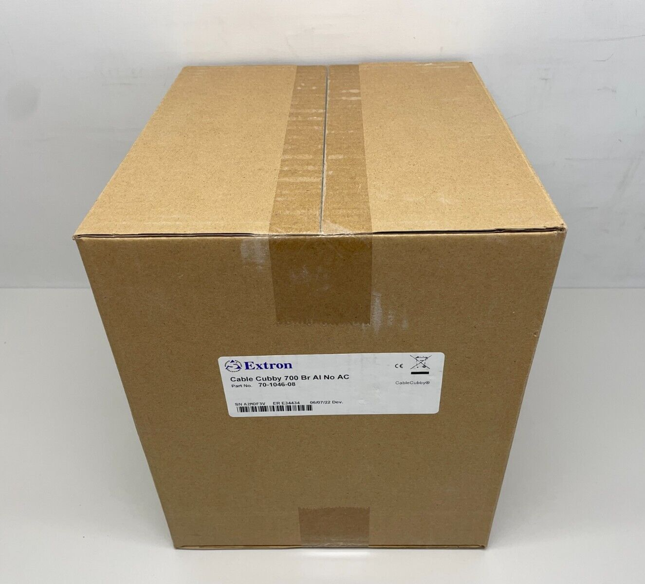 Extron Cable Cubby 700 Brushed Aluminum No AC 70-1046-08 – LPAV