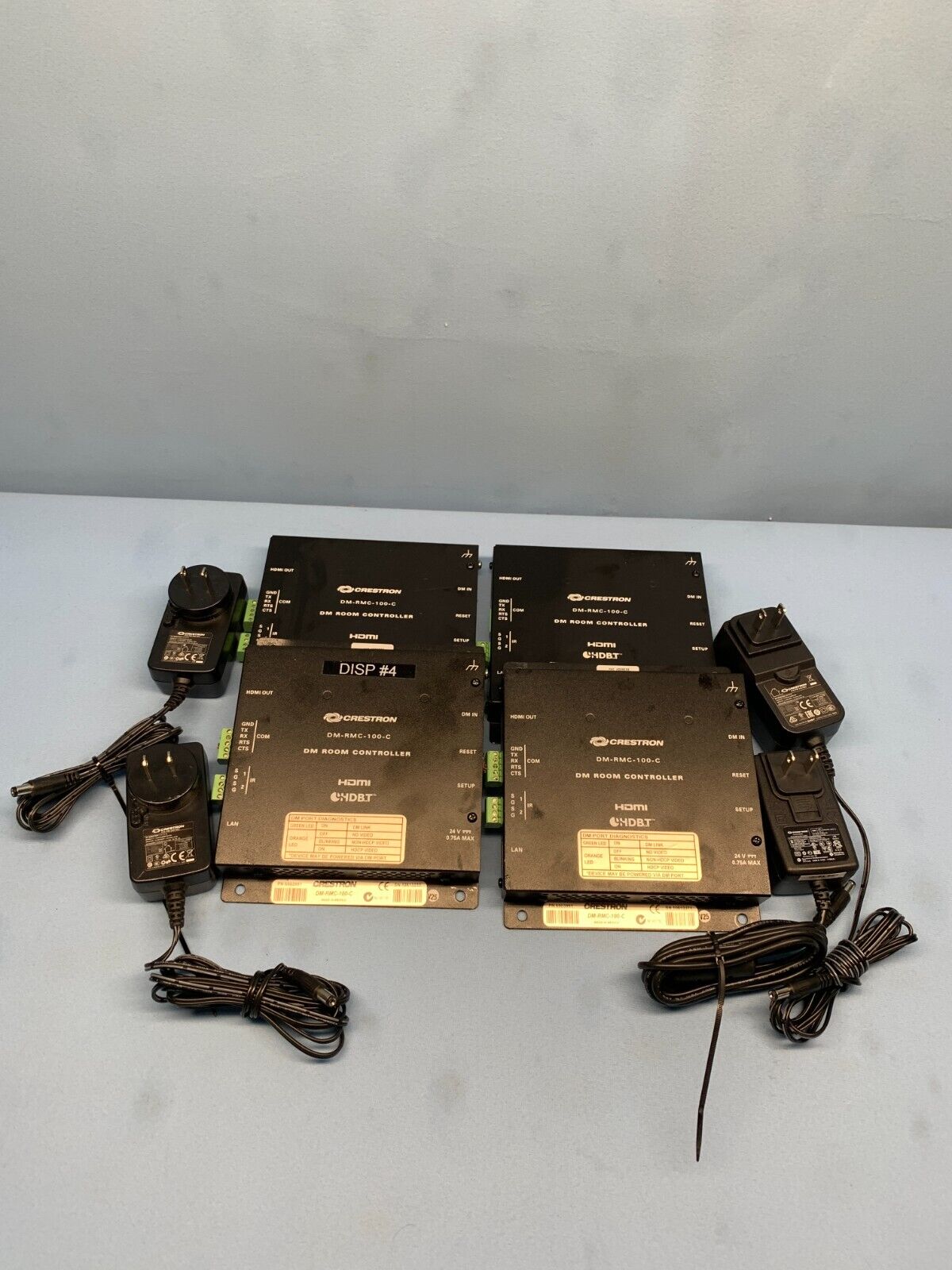 Brite Rmc 100 Crestron DM-RMC-100-C Room Controller HDMI with Power (Lot of 4) – LPAV