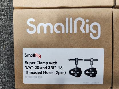 SmallRig Super Clamp Magic Arm Clamp Camera Monitor LED Light -2058 5 Boxes of 2