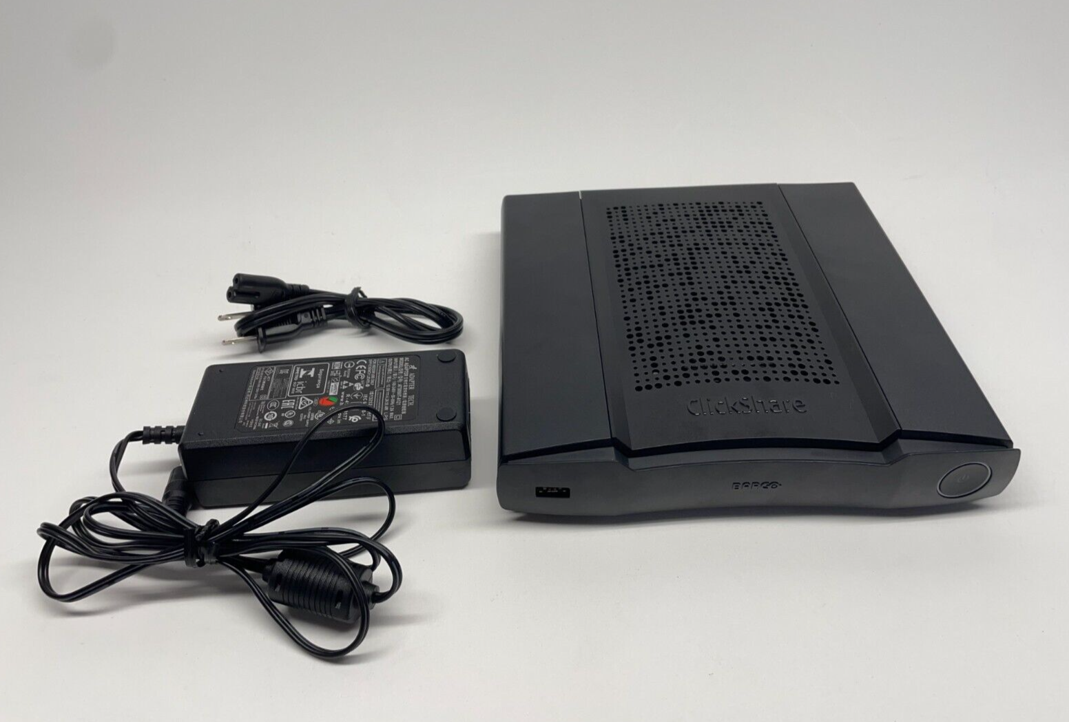 Barco ClickShare C5010S Wireless Conferencing System and Power Supply ...