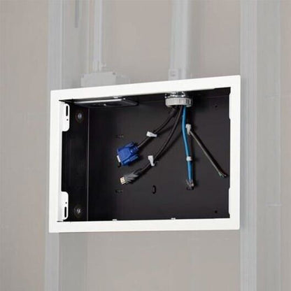 Chief PAC525FW In-Wall Storage Box with Flange (WHITE)