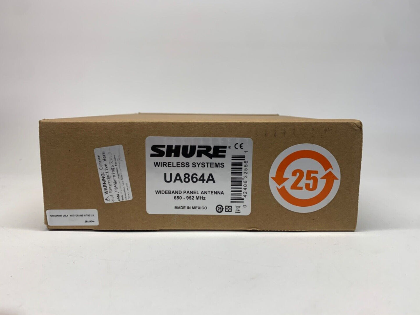 Shure UA864A Wall Mounted Active Directional Antenna (650-952 MHz)