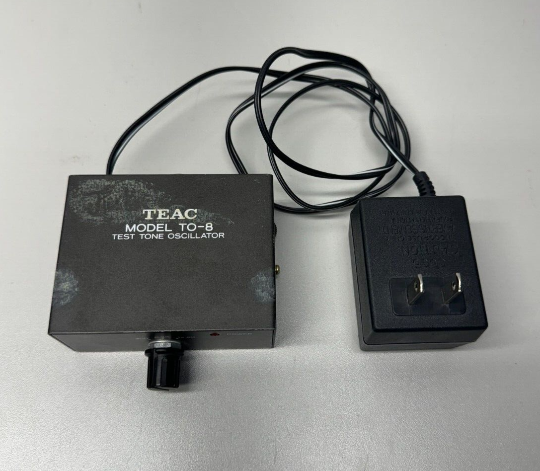 TEAC T0-8 Test Tone Oscillator – LPAV TEAC T0-8 Test Tone Oscillator – LPAV
