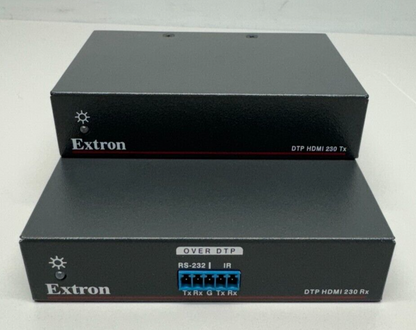 Extron DTP HDMI 230 Tx and Rx Over Twisted Pair Transmitter & Receiver Set