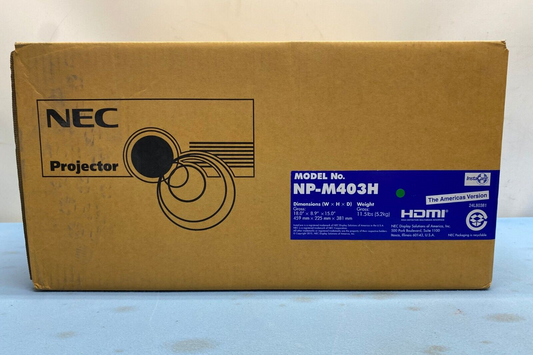 NEC NP-M403H 1080P Multimedia Room Projector