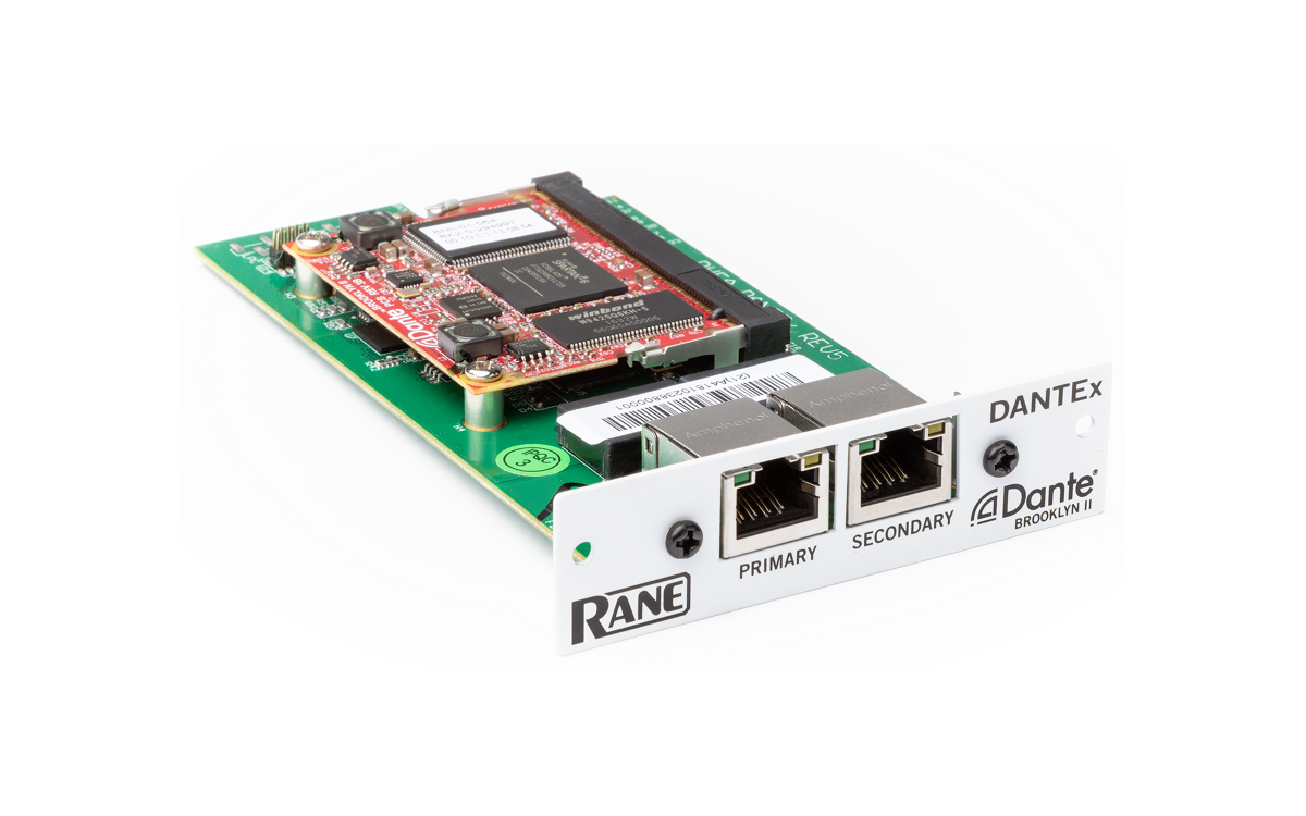 Rane Dante Commercial DANTEx  Dante Interface Card NEW